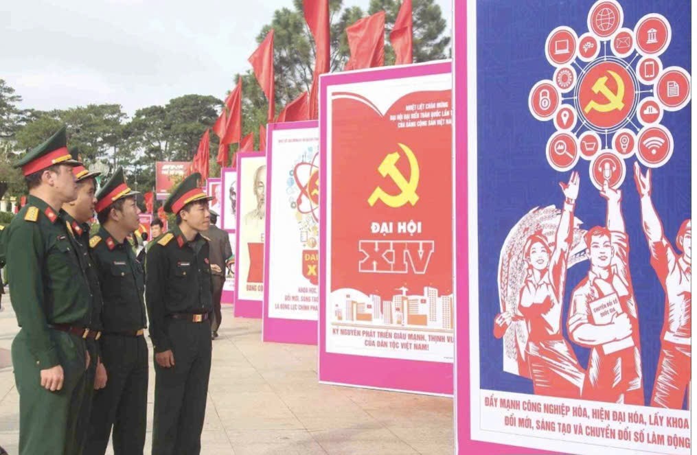 Lâm Đồng: Rộn ràng không khí chào mừng Đại hội XIV của Đảng