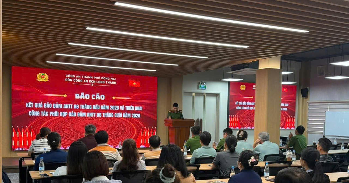 Đồng Nai: Đồn Công an KCN Long Thành tăng cường phối hợp doanh nghiệp, giữ vững ANTT tại các khu công nghiệp