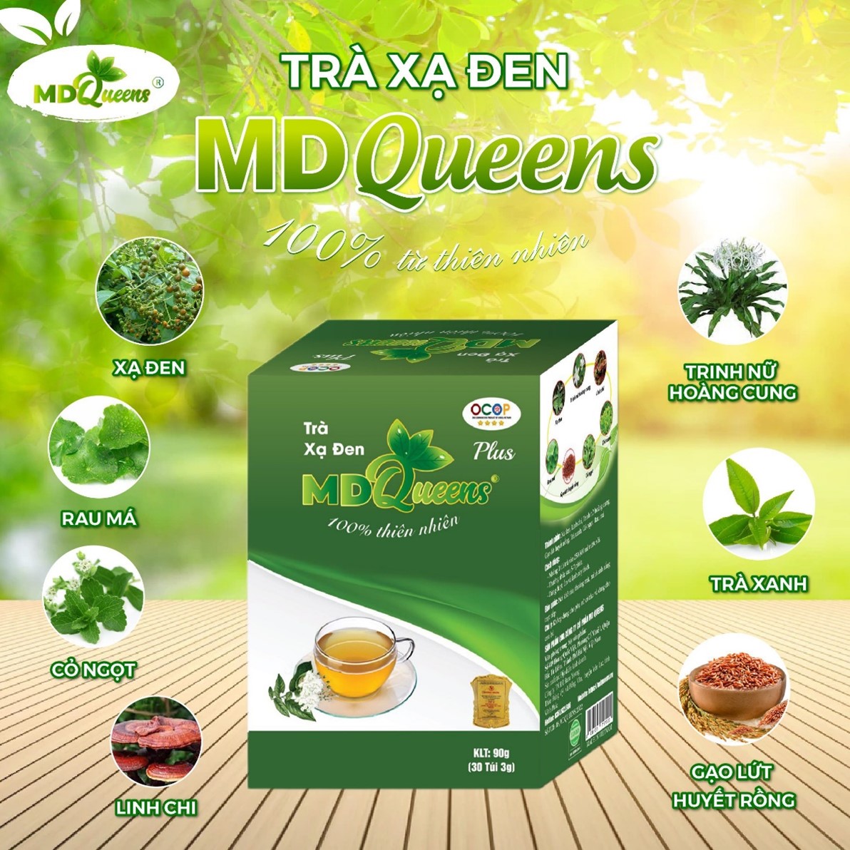 TRÀ XẠ ĐEN MD QUEENS – THỨC UỐNG TỪ THIÊN NHIÊN ĐƯỢC NHIỀU NGƯỜI VIỆT TIN DÙNG