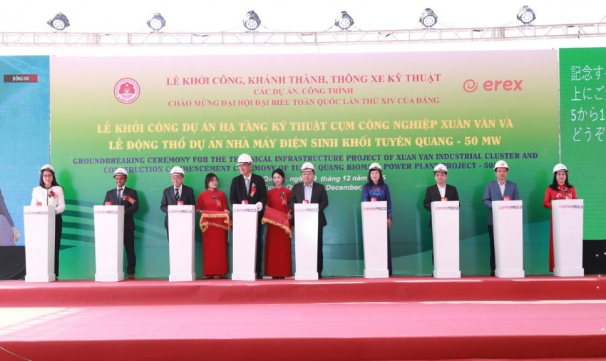 Tuyên Quang khởi công, động thổ, khánh thành nhiều dự án quan trọng