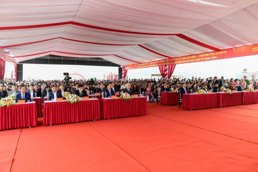 Tuyên Quang khởi công, động thổ, khánh thành nhiều dự án quan trọng