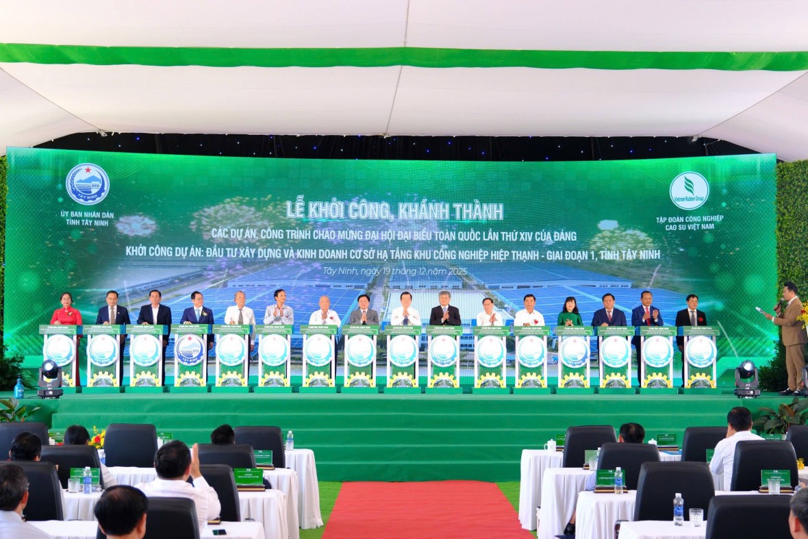 Tây Ninh đồng khởi công 2 dự án ngàn tỷ