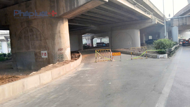 Mở đường tránh dưới gầm cầu Thanh Trì, cửa ngõ phía Nam giảm ùn tắc Mở đường tránh dưới gầm cầu Thanh Trì, cửa ngõ phía Nam giảm ùn tắc