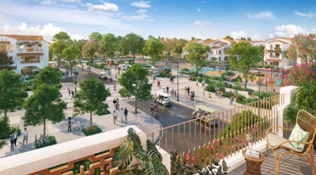 Tiềm năng sinh lời vượt trội nhờ hệ sinh th&aacute;i đ&ocirc; thị biển Blanca City. (Ảnh phối cảnh: Sun Property) &nbsp;