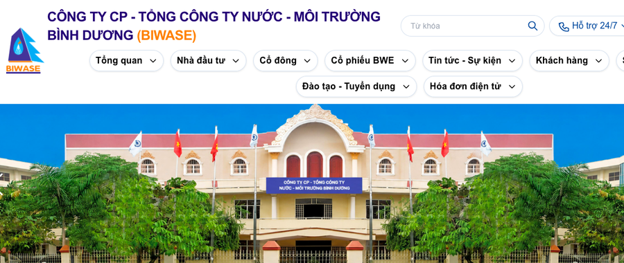 Nước - Môi trường Bình Dương (BWE) lãi 957 tỷ đồng sau 9 tháng- rót gần 3.796 tỷ đồng đầu tư tài chính dài hạn