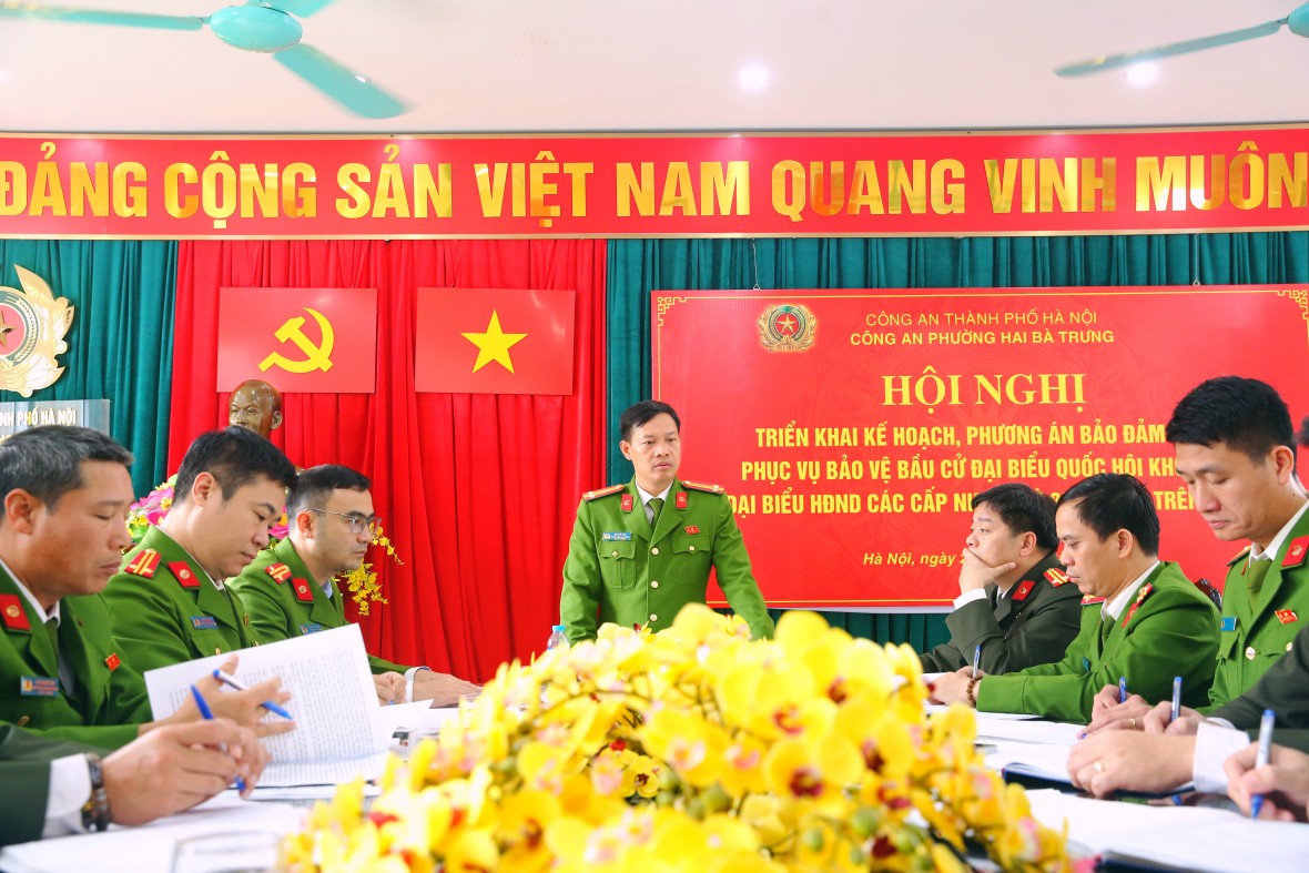 Công an TP Hà Nội: Sẵn sàng cho “Ngày hội non sông”
