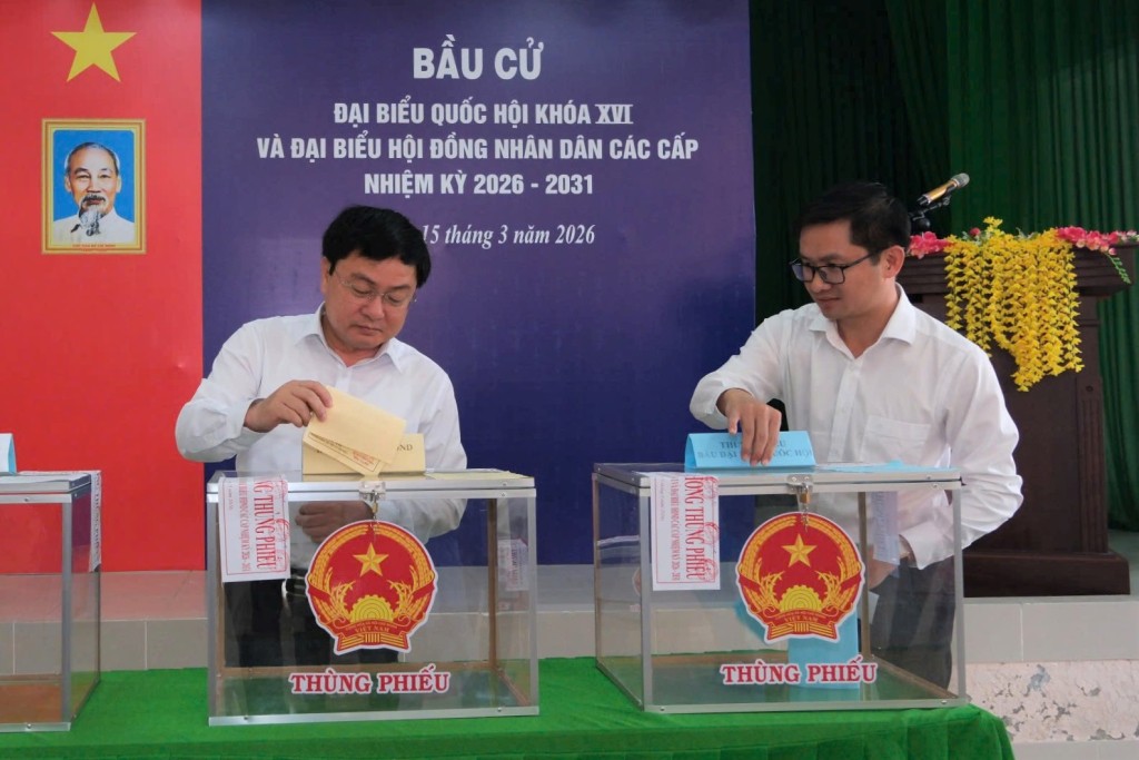 Hơn 2,3 triệu cử tri Tây Ninh chung vui “Ngày hội non sông” Hơn 2,3 triệu cử tri Tây Ninh chung vui “Ngày hội non sông”