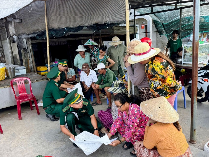 Nhiều hoạt động của lực lượng BĐBP hưởng ứng cuộc bầu cử đại biểu Quốc hội khóa XVI và HĐND các cấp