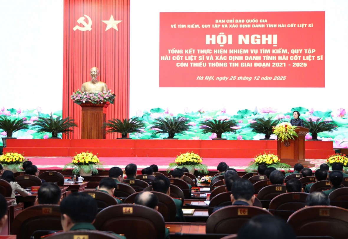 Bằng mọi nỗ lực đẩy nhanh tìm kiếm, quy tập, xác định danh tính hài cốt liệt sĩ Bằng mọi nỗ lực đẩy nhanh tìm kiếm, quy tập, xác định danh tính hài cốt liệt sĩ