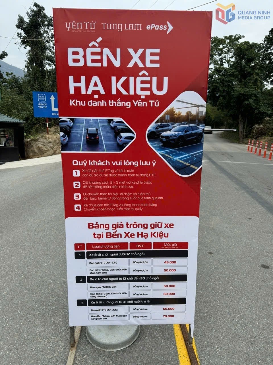 Yên Tử miễn phí gửi xe từ mùng 4 Tết, áp dụng đến hết năm 2026 Yên Tử miễn phí gửi xe từ mùng 4 Tết, áp dụng đến hết năm 2026