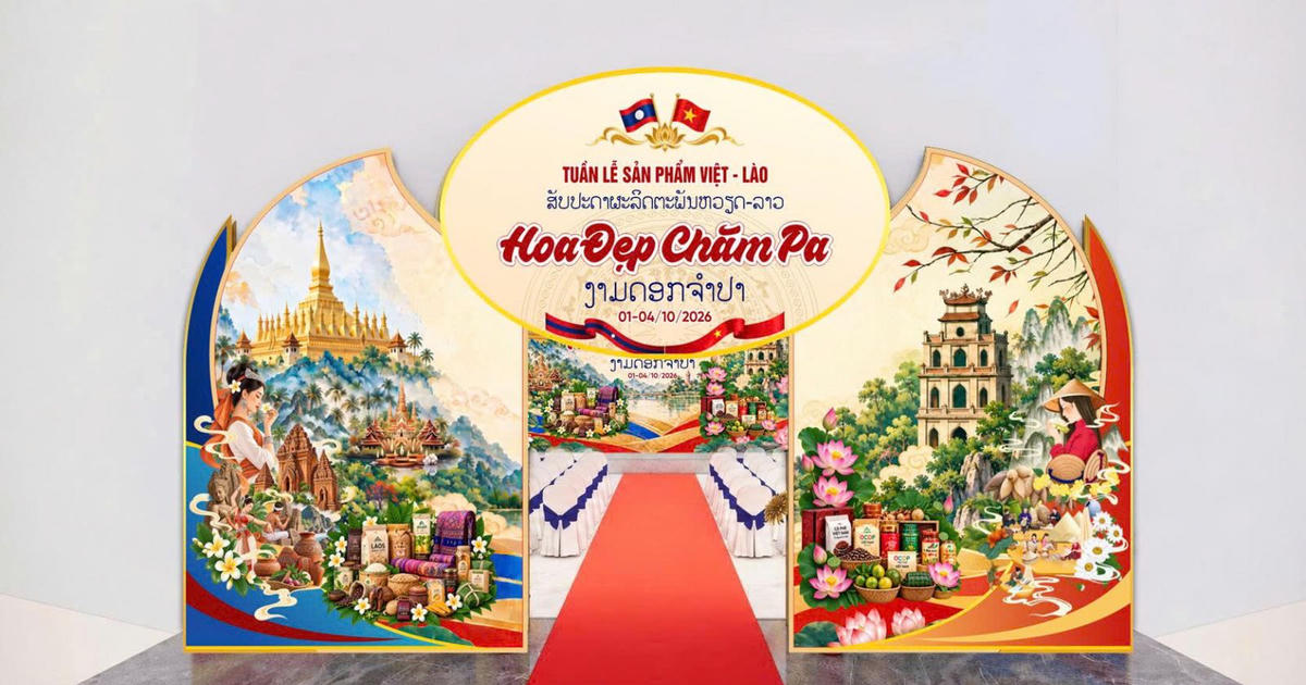 Hơn 100 sản phẩm đặc trưng xuất hiện tại tuần lễ sản phẩm Việt - Lào