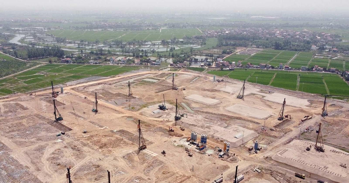 Bắc Ninh cấp phép khai thác mỏ đất san lấp phục vụ dự án kết nối sân bay Gia Bình với Thủ đô Hà Nội