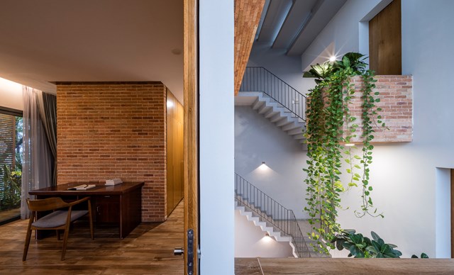 Kh&ocirc;ng gian b&ecirc;n trong của căn nh&agrave; (Ảnh: Quang Trần)