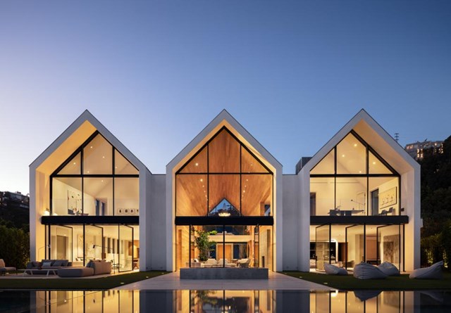 Thiết kế được lấy cảm hứng từ Bảo t&agrave;ng nghệ thuật Kimbell ở Fort Worth, Texas