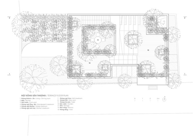 Bản thiết kế c&ocirc;ng vi&ecirc;n tr&ecirc;n m&aacute;i&nbsp;
