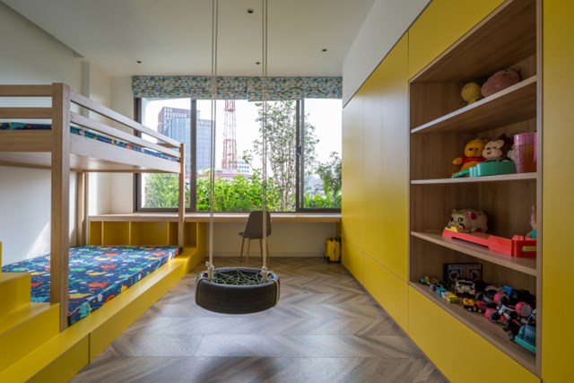 Ngôi nhà 49m2 nổi bật giữa phố cổ Hà Nội nhờ kiến trúc xanh mướt độc đáo - Ảnh 8 Ngôi nhà 49m2 nổi bật giữa phố cổ Hà Nội nhờ kiến trúc xanh mướt độc đáo - Ảnh 8