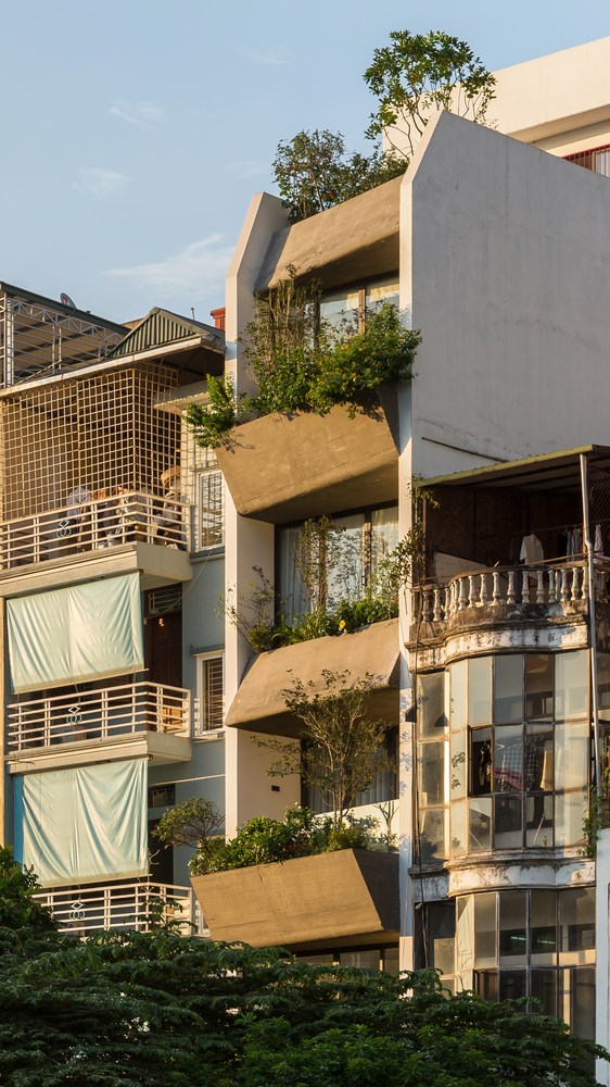 Ngôi nhà 49m2 nổi bật giữa phố cổ Hà Nội nhờ kiến trúc xanh mướt độc đáo - Ảnh 9 Ngôi nhà 49m2 nổi bật giữa phố cổ Hà Nội nhờ kiến trúc xanh mướt độc đáo - Ảnh 9