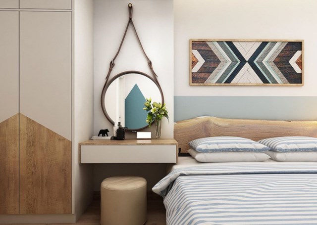 Căn hộ hiện đại 68m2 mang hương vị đồng quê - Ảnh 10 Căn hộ hiện đại 68m2 mang hương vị đồng quê - Ảnh 10