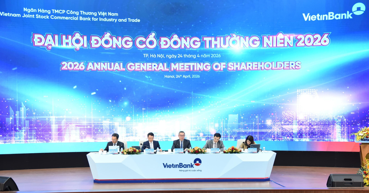 ĐHĐCĐ 2026 VietinBank (CTG): Quý 1 lãi trước thuế ước tăng 56%, chốt kế hoạch vươn tầm quốc tế với 5 văn phòng đại diện mới