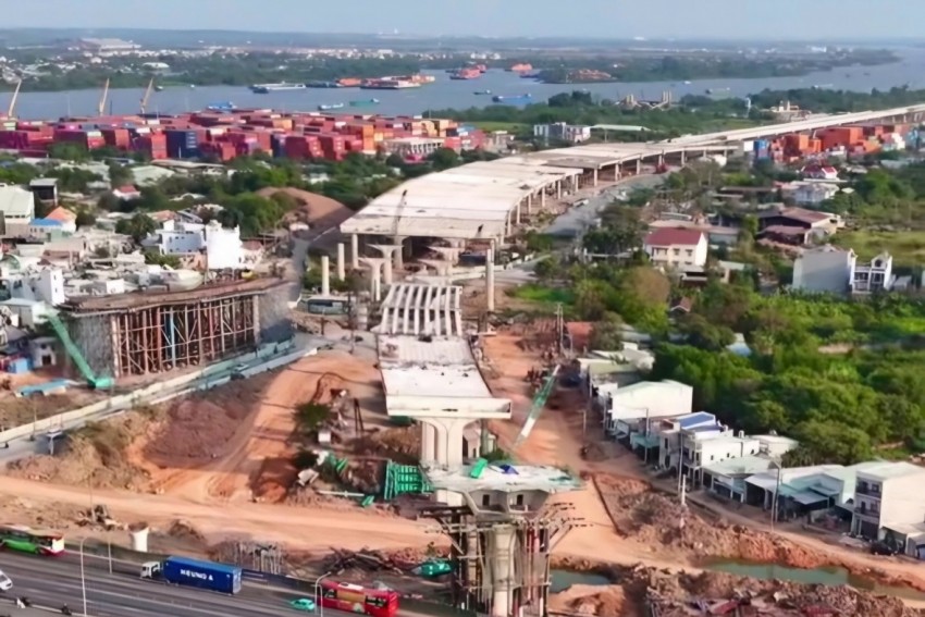 Đường Vành đai 3 TP.Hồ Chí Minh đoạn nút giao Tân Vạn. Đường Vành đai 3 TP.Hồ Chí Minh đoạn nút giao Tân Vạn.