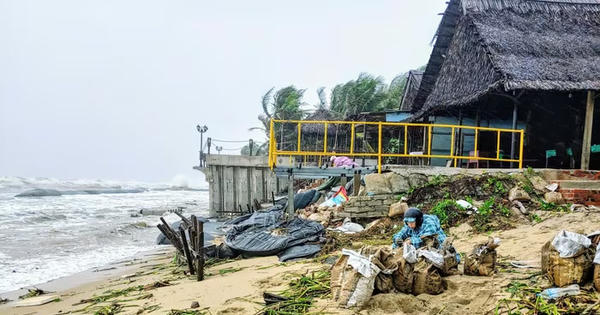 TP Đà Nẵng chi hơn 498 tỷ đồng khắc phục khẩn cấp tuyến kè bảo vệ sông Thu Bồn khu vực An Lương và xói lở bờ biển Hội An
