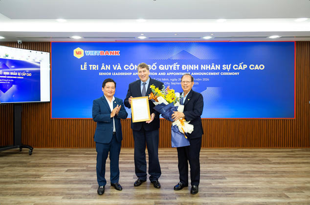 Vietbank (VBB) bổ nhiệm Quyền Tổng Giám đốc- thúc đẩy chiến lược chuyển đổi số