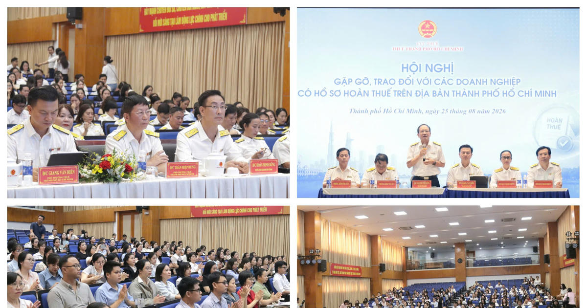 Thuế Thành phố Hồ Chí Minh đối thoại, tháo gỡ vướng mắc hồ sơ hoàn thuế cho doanh nghiệp