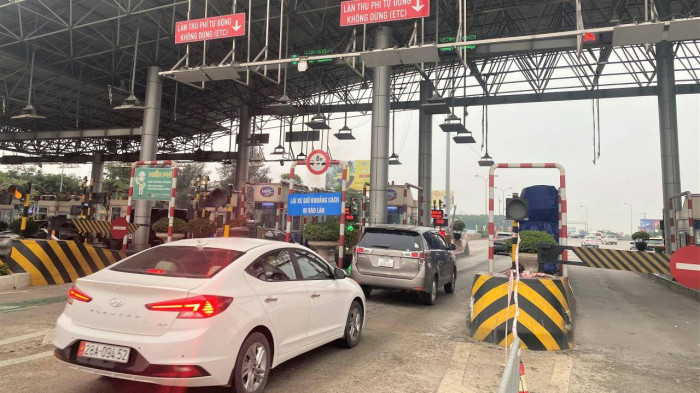 Hệ thống thu phí tự động không dừng dự án BOT Pháp Vân - Cầu Giẽ thu phí liên thông với dự án Cầu Giẽ - Ninh Bình của VEC