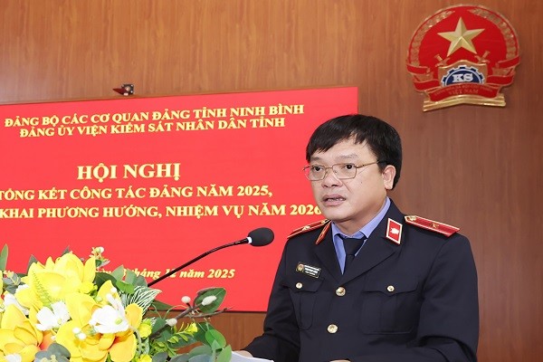 Ngành Kiểm sát Ninh Bình tiếp tục nâng cao chất lượng thực hành quyền công tố và kiểm sát tư pháp