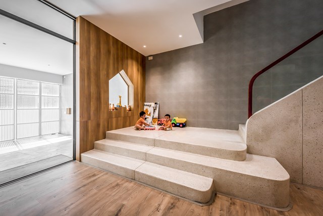 Ngôi nhà được thiết kế trong 'mùa Covid': Không có phòng ngủ riêng, tối ưu sân chơi - Ảnh 1 Ngôi nhà được thiết kế trong 'mùa Covid': Không có phòng ngủ riêng, tối ưu sân chơi - Ảnh 1