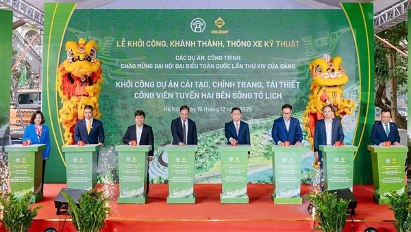 Khởi công dự án hồi sinh sông Tô Lịch: Kiến tạo biểu tượng văn hóa – sinh thái mới