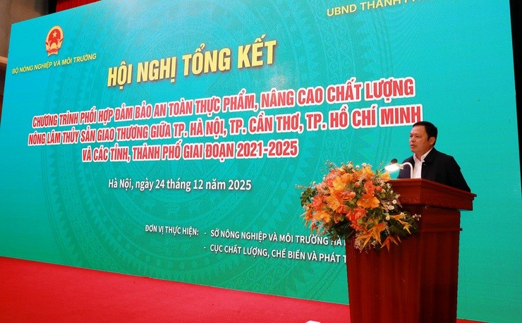 Bảo đảm an toàn thực phẩm phục vụ người tiêu dùng Thủ đô
