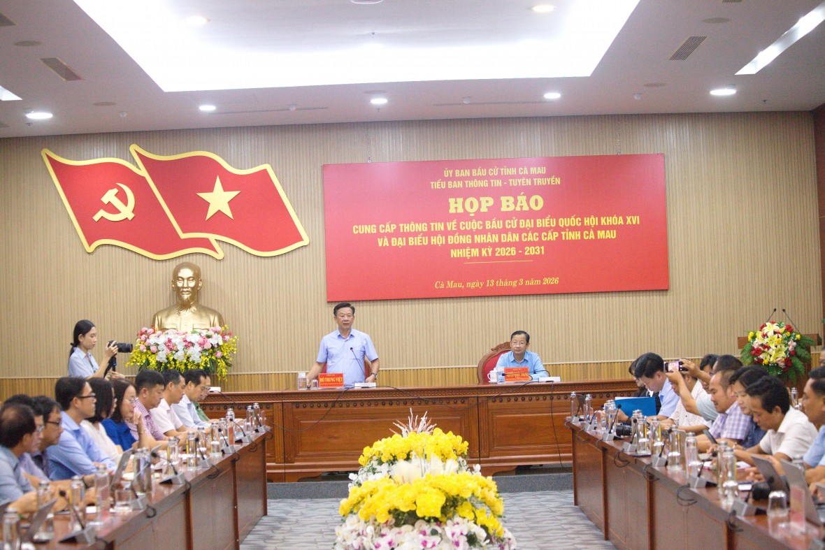 Công tác chuẩn bị bầu cử ĐBQH khóa XVI và HĐND các cấp tại tỉnh Cà Mau chu toàn, sẵn sàng cho Ngày hội lớn