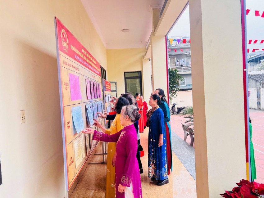 Việt Hưng chuẩn bị kỹ càng, trang trọng cho ngày Hội toàn dân