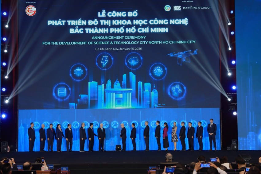UBND TP.Hồ Chí Minh tổ chức Lễ công bố Đô thị Khoa học công nghệ (KHCN) Bắc TP.Hồ Chí Minh. UBND TP.Hồ Chí Minh tổ chức Lễ công bố Đô thị Khoa học công nghệ (KHCN) Bắc TP.Hồ Chí Minh.