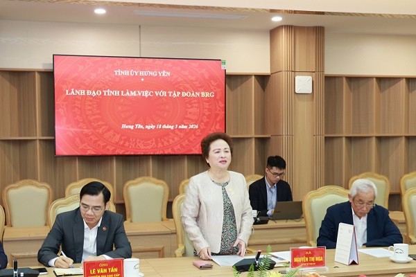 Tập đoàn kinh tế, dịch vụ tư nhân đa ngành hàng đầu Việt Nam tìm hiểu môi trường đầu tư tại Hưng Yên