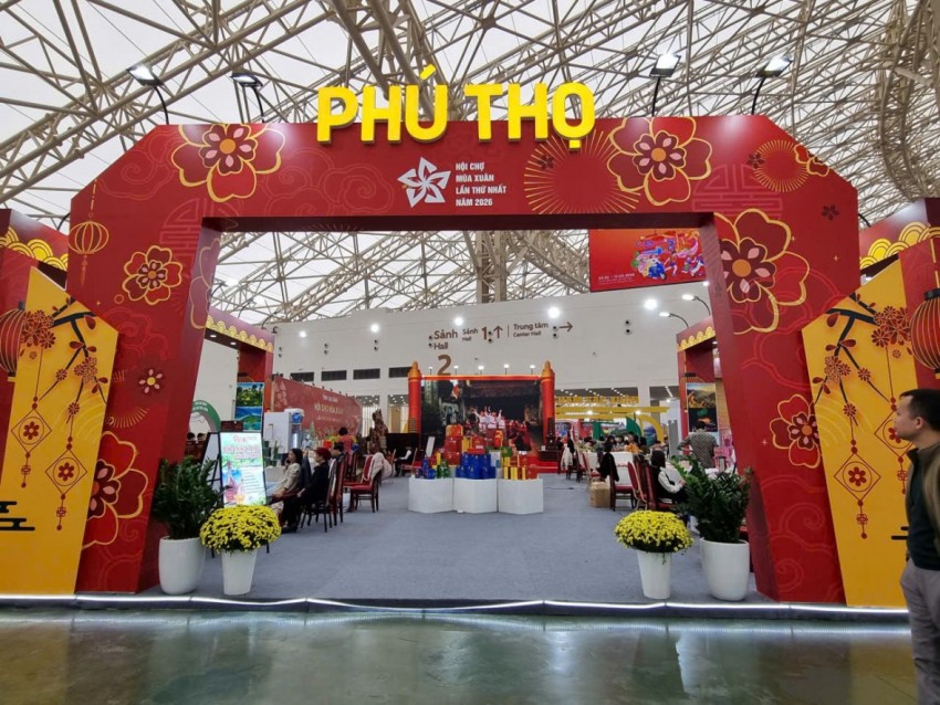 Không gian văn hóa, đặc sản ba miền hội tụ tại Hội chợ Mùa Xuân 2026