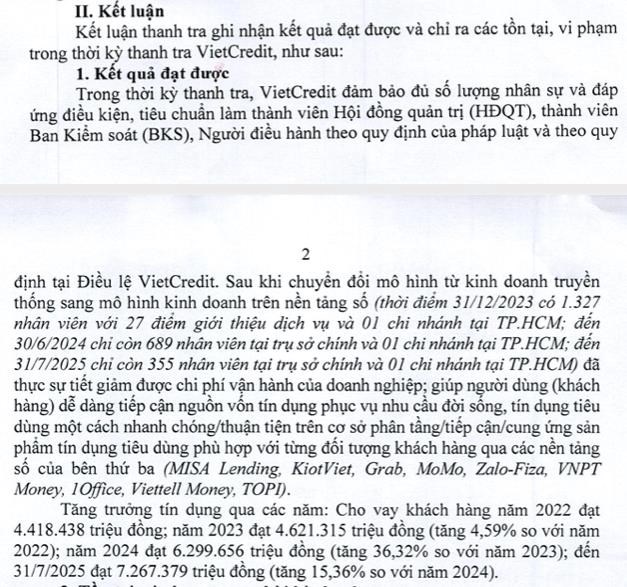 VietCredit bị phạt hơn 700 triệu đồng: Cảnh báo rủi ro từ quy trình cấp tín dụng "lỏng lẻo" và nợ xấu tồn đọng - Ảnh 1