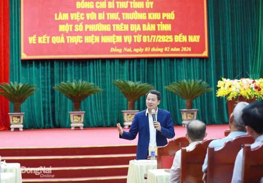 Bí thư Tỉnh uỷ Vũ Hồng Văn: Quyết tâm đưa Đồng Nai vươn mình phát triển