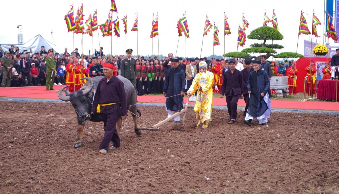 Khai mạc Lễ hội Tịch điền Đọi Sơn 2026: Cầu mong mùa màng bội thu và quốc thái dân an