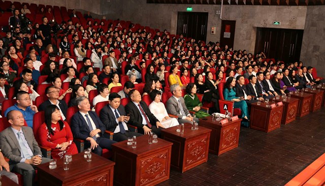 C&aacute;c đại biểu tại Lễ trao giải