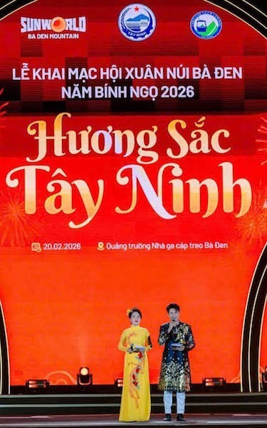 Hội Xuân Núi Bà Đen năm 2026 với chủ đề “Hương sắc Tây Ninh” .