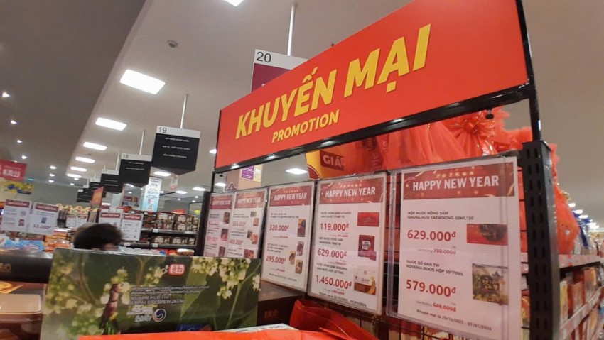 Nhiều chương trình khuyến mại, giảm giá dịp năm mới 2026