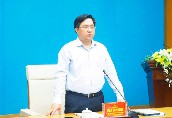 Chủ tịch UBND tỉnh Phú Thọ Trần Duy Đông (Ảnh: Khánh Trang).