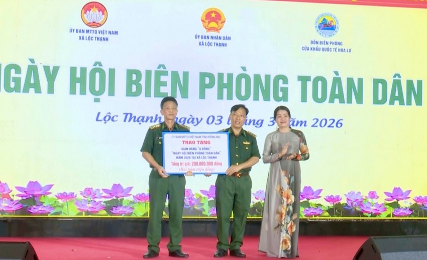 Đồng Nai: Sôi nổi Ngày hội Biên phòng toàn dân tại Lộc Thạnh Đồng Nai: Sôi nổi Ngày hội Biên phòng toàn dân tại Lộc Thạnh