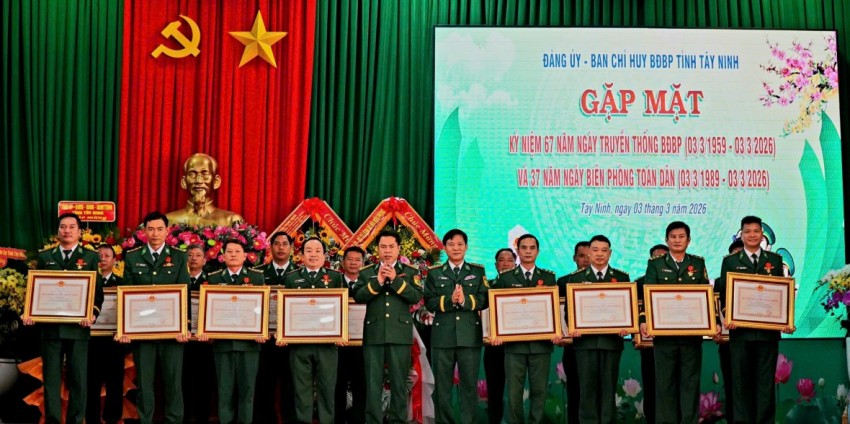 BĐBP Tây Ninh nêu cao vai trò nòng cốt bảo vệ biên giới BĐBP Tây Ninh nêu cao vai trò nòng cốt bảo vệ biên giới