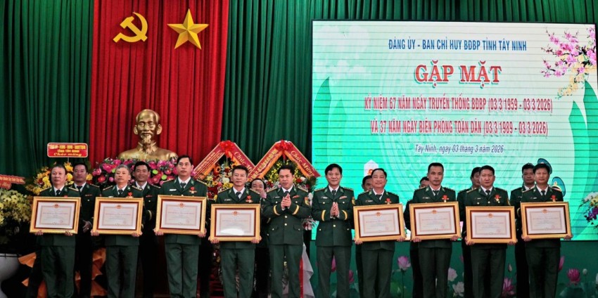 BĐBP Tây Ninh nêu cao vai trò nòng cốt bảo vệ biên giới BĐBP Tây Ninh nêu cao vai trò nòng cốt bảo vệ biên giới