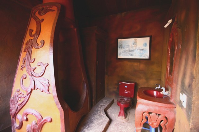 Ngôi nhà đất đỏ bazan độc đáo nhất Việt Nam - Ảnh 6