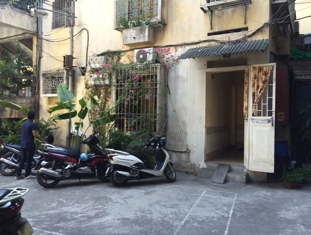 Mặt tiền của căn nh&agrave; trước khi cải tạo