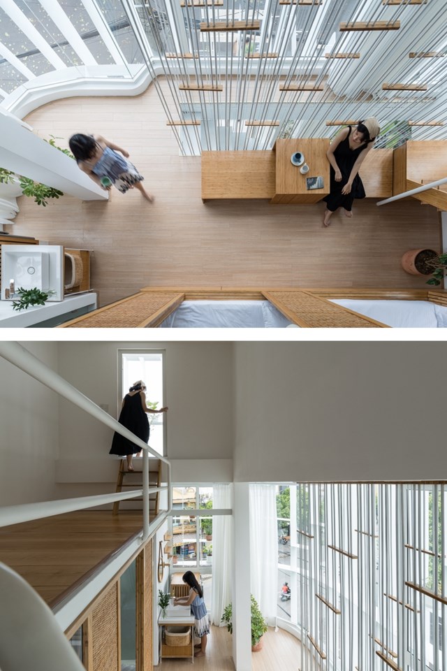 C&aacute;c khu vực chức năng v&agrave; vật dụng được bố tr&iacute; ph&ugrave; hợp để vừa đảm b&aacute;o kh&ocirc;ng gian ri&ecirc;ng tư cần thiết vừa gắn kết c&aacute;c th&agrave;nh vi&ecirc;n trong gia đ&igrave;nh.